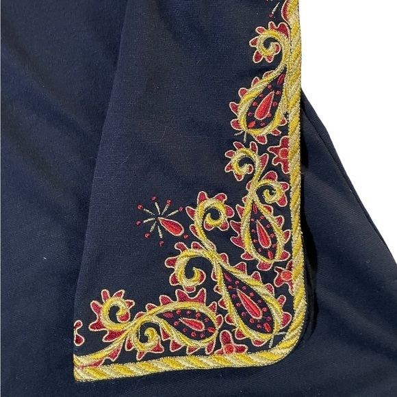 Bob Mackie Embroidered Shirt,  XS - Picture 5 of 11